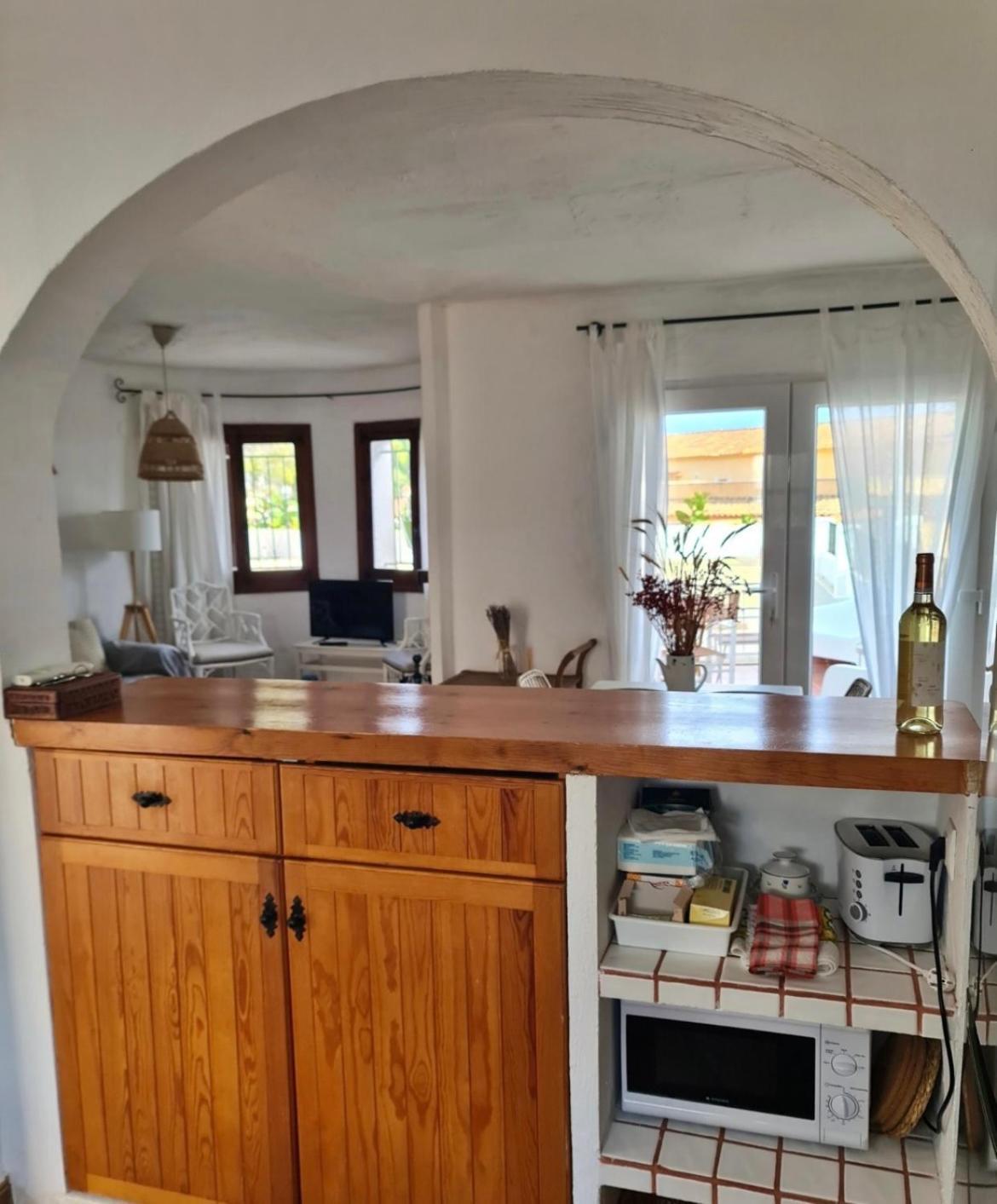 Bungalow With Seaviews In Moraira เต็วลาดา ภายนอก รูปภาพ